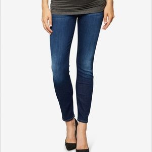 Seven for all mankind dark wash skinny jeans